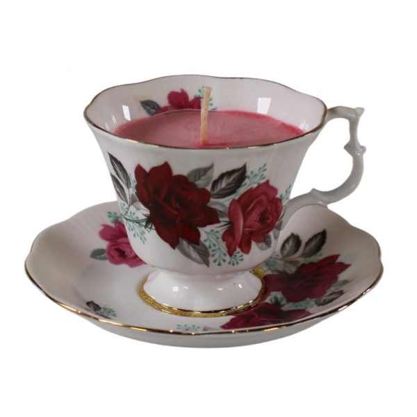 Victorian Kitchen Teacup Candle